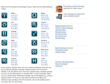 Tablet Screenshot of heute.astroservice.com